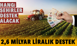 Çiftçilere 2,6 milyar liralık destek ödemesi yapılacak! Tarih belli oldu