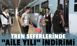 Tren seferlerinde "Aile Yılı" indirimi