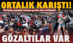 Kampüste ortalık karıştı! Polis müdahale etti... Gözaltılar var