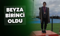 Beyza birinci oldu!