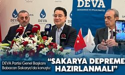 Babacan Sakarya'da konuştu: Sakarya depreme hazırlanmalı