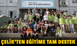 Başkan Çelik’ten Eğitime Tam Destek