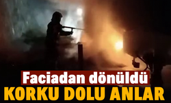 Korku dolu anlar! Faciadan dönüldü...