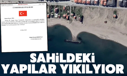 Karasu sahilinde o yapılar yıkılıyor!