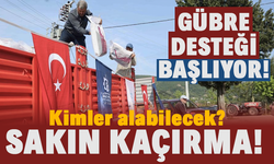 Yüzde 50 hibeli gübre desteği için başvurular başlıyor!