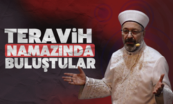 Erbaş, Sakarya'da teravih namazı kıldırdı