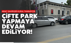 O caddede trafiği işgal ediyorlar!