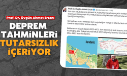 Prof. Dr. Övgün Ahmet Ercan: Tahminlerde tutarsızlık var!