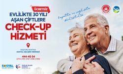 Evlilikte 30 yılı aşan çiftlere ücretsiz check-up