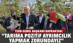 TZOB Genel Başkanı Bayraktar: "Tarıma pozitif ayrımcılık yapmak zorundayız"