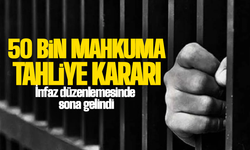 50 bin mahkuma tahliye yolu göründü