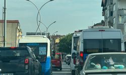 Mesai Çıkışında Peyzaj Çalışması Trafiği Felç Etti: Sürücülerden Tepki Yağdı
