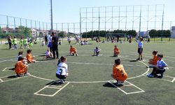 Çocuk oyunları şenliği başladı