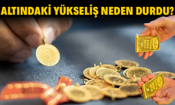 Altındaki yükseliş neden durdu?