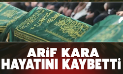 Arif Kara'dan acı haber