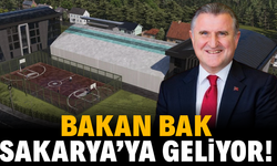 Bakan Bak Cumartesi Günü Sakarya’da