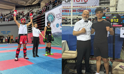 Kick Boks'ta dünya ikincisi oldu