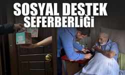 Serdivan'da sosyal destek devam ediyor