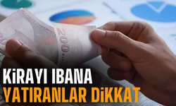 Kirayı IBAN'a yatıranlara uyarı