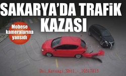 Sakarya'da trafik kazaları böyle yansıdı