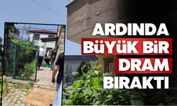 Ardından acı dolu dram bıraktı...