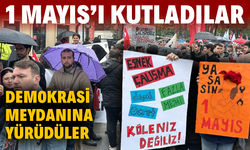 Sakarya'da 1 Mayıs'ı kutladılar!