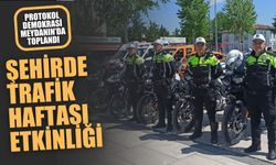 Şehirde trafik haftası kutlandı