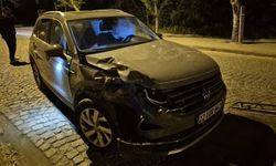 Edirne'de ciple çarpışan motosikletin sürücüsü yaralandı