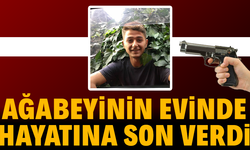 Ağabeyinin evinde silahla hayatına son verdi