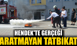 Hendek'te Gerçeği Aratmayan Tatbikat