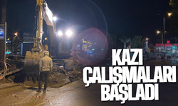 Kazı çalışmaları başladı