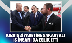 Cumhurbaşkanı Erdoğan’ın Kıbrıs Ziyaretine Sakaryalı İş İnsanı Faruk Koç da Eşlik Etti