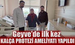 Geyve'de ilk kez yapıldı!