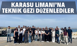 SUBÜ’lü Öğrencilerden Karasu Limanı’na Teknik Gezi