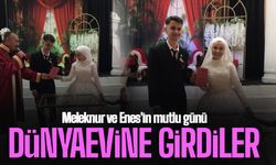 Meleknur ve Enes'in mutlu günü