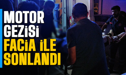 Motosiklet kazası facia ile bitti