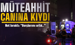 Müteahhit yaşamına son verdi