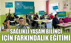 Öğrencilere sağlıklı yaşam bilinci için farkındalık eğitimi