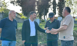 Sahayı yerinde inceledi
