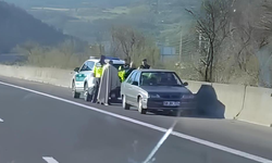 TEM’de kilometrelerce mesafe ters şeritten gitti