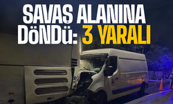 Ortalık savaş alanına döndü: 3 yaralı!