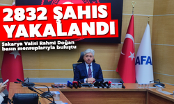 Nisan ayında 2.832 şahıs yakalandı