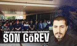 Paket götürürken kazada hayatını kaybetmişti: Motokuryeye son görev