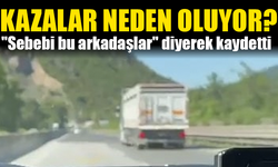 120 kilometre hızla gitti, önündeki tıra yetişemedi
