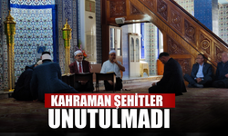 Kahraman şehitler dualarla anıldı