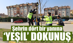 Şehrin dört bir yanına ‘yeşil’ dokunuş