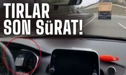 D-650'de otomobiller kamyona yetişemedi