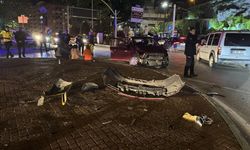 Taksi ile otomobilin çarpıştığı kazada 7 kişi yaralandı
