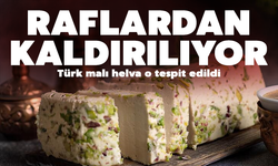 O helva raflardan kaldırılıyor!