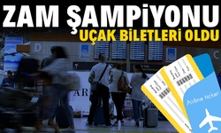 Nisan 2025 Zam Şampiyonu: Uçak Biletleri